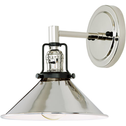 Nob Hill 1 Light 8 inch Polished Nickel Wall Sconce Wall Light